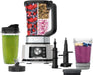 Ninja - Foodi Power Blender  Processor System Smoothie Bowl Maker  Nutrient Extractor 1400WP smartTORQUE 6 Auto-iQ - Silver