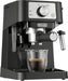 De'Longhi - Stilosa 15 Bar Pump Espresso Machine - Black and Stainless