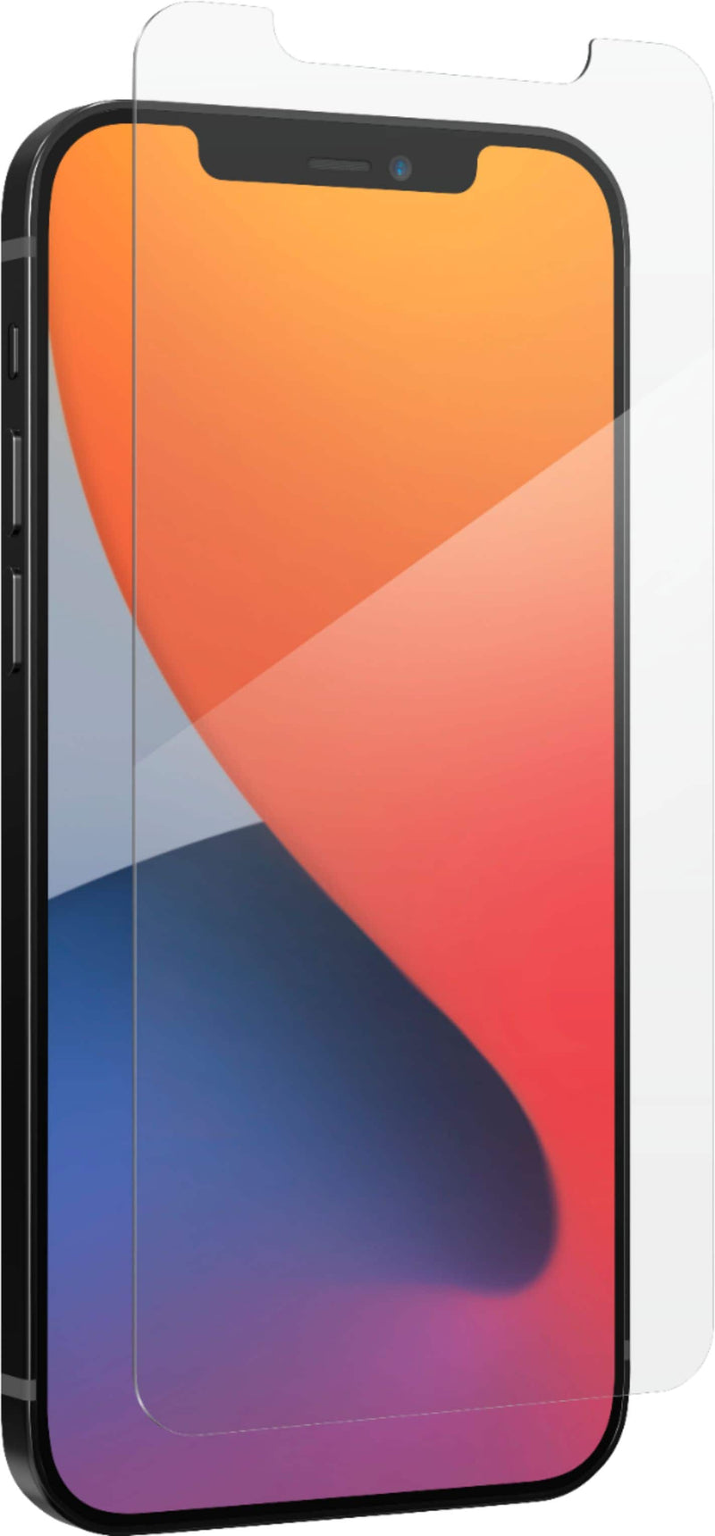 ZAGG - Glass+ Screen Protector for Apple iPhone 12 and 12 Pro - Clear