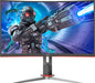 AOC - G2 Series C24G2 24" LED Curved FHD FreeSync Premium Monitor (DisplayPort HDMI VGA) - Black/Red