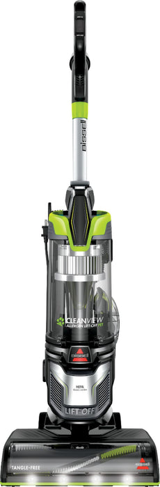 BISSELL - CleanView Allergen Lift-Off Pet Vacuum - Black/ Electric Green