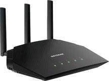 NETGEAR - AX1800 Wi-Fi 6 Router - Black