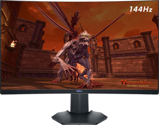 Dell - S2721HGF 27" Gaming - LED Curved FHD FreeSync and G-SYNC Compatible Monitor (DisplayPort HDMI) - Black