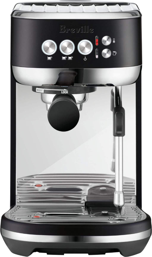 Breville - the Bambino Plus Espresso Machine with 15 bars of pressure and Milk Frother - Black Truffle