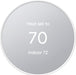 Google - Nest Smart Programmable Wifi Thermostat - Snow