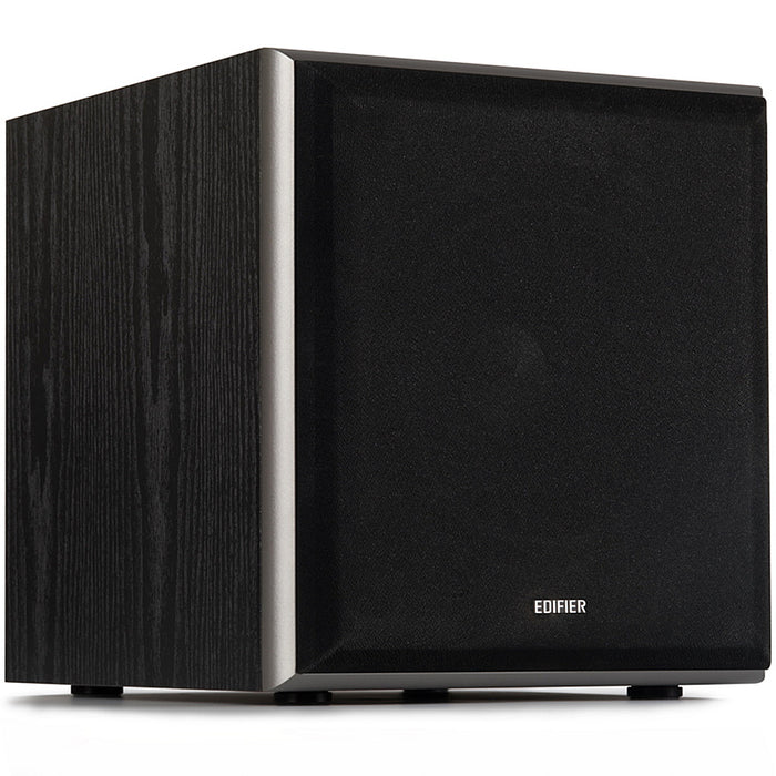 Edifier - T5 Powered Subwoofer - 70W RMS Active Woofer with 8 Inch Driver  Low Pass Filter - Black