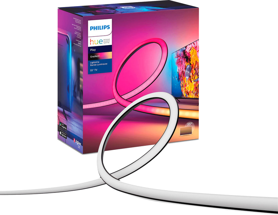 Philips - Hue Play Gradient Lightstrip 55" - Multi