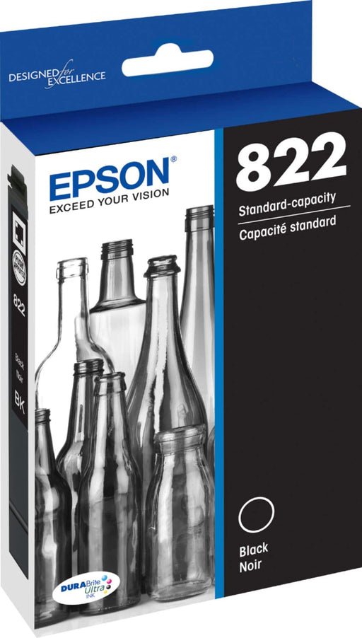 Epson - T822 Standard Capacity Ink Cartridge - Black