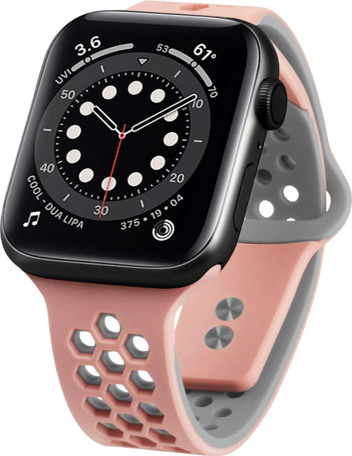 NEXT - Sport Band DUO Watch Strap for Apple Watch 42mm 44mm and 45mm - Pink