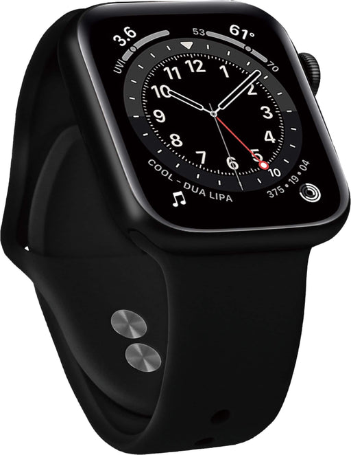 NEXT - Sport Band Watch Strap for Apple Watch 42mm 44mm and 45mm - Black