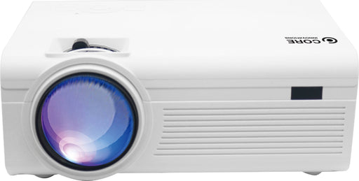 Core Innovations - 150 LCD Home Theater Projector - White