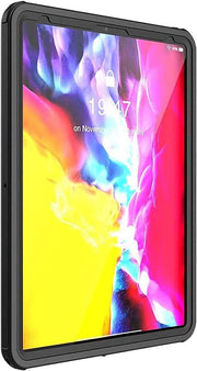 SaharaCase - Water-Resistant Case for Apple iPad Pro 12.9 (4th 5th and 6th Gen 2020-2022) - Black