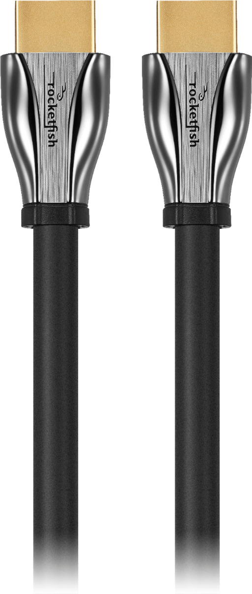 Rocketfish - 2' 8K Ultra High Speed HDMI 2.1 Certified Cable - Black