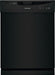 Frigidaire 24" Front Control Built-In Dishwasher 62dba - Black