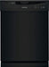 Frigidaire 24" Front Control Built-In Dishwasher with Energy Saver Dry 62dba - Black