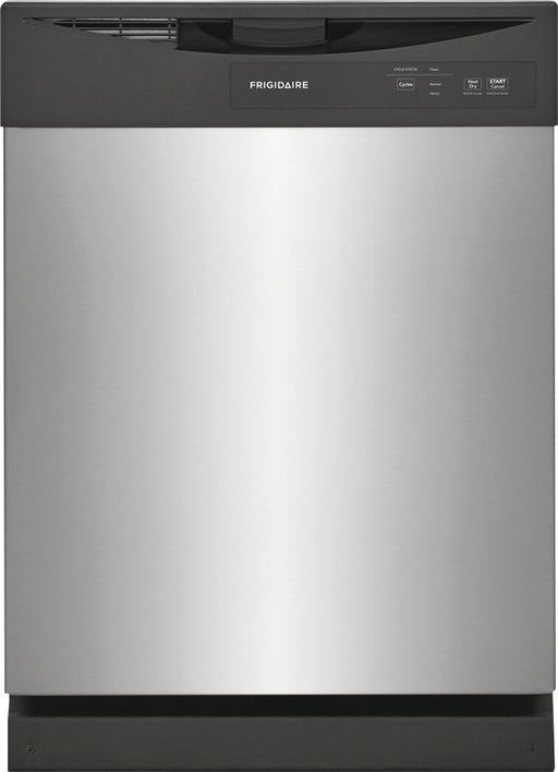 Frigidaire 24" Front Control Built-In Dishwasher 62dba - Stainless Steel