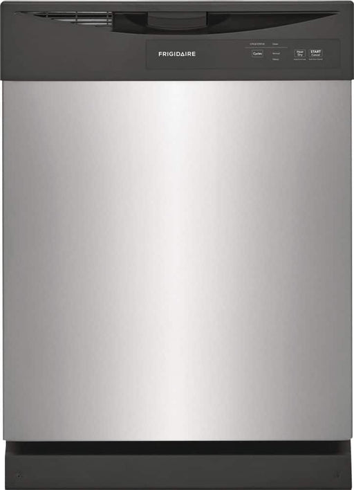 Frigidaire 24" Front Control Built-In Dishwasher with Energy Saver Dry 62dba - Stainless Steel