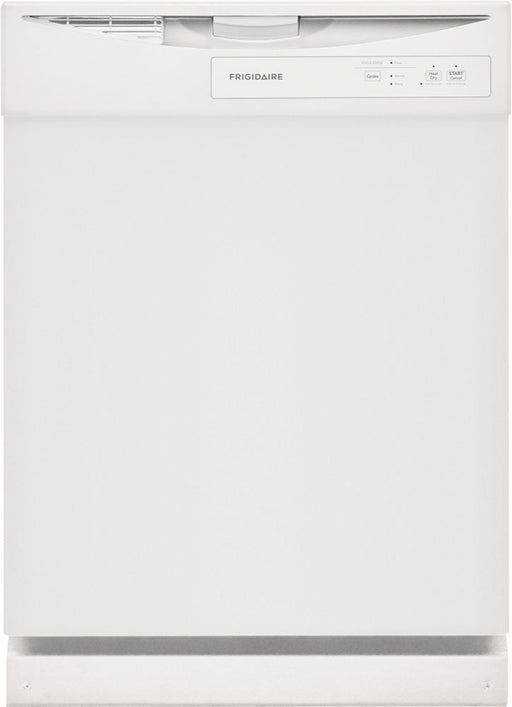 Frigidaire 24" Front Control Built-In Dishwasher 62dba - White