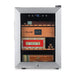 NewAir - 250 Count Cigar Humidor Wineador with Precision Digital Temperature Controls - Stainless Steel