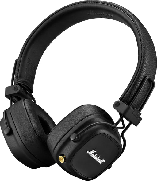 Marshall - Major IV Wireless On-Ear Bluetooth Headphones with Lightweight Foldable Design and Microphone for Calls - Black