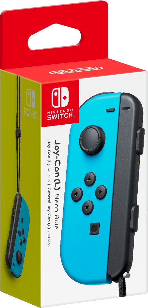 Nintendo - Joy-Con (L) - Neon Blue