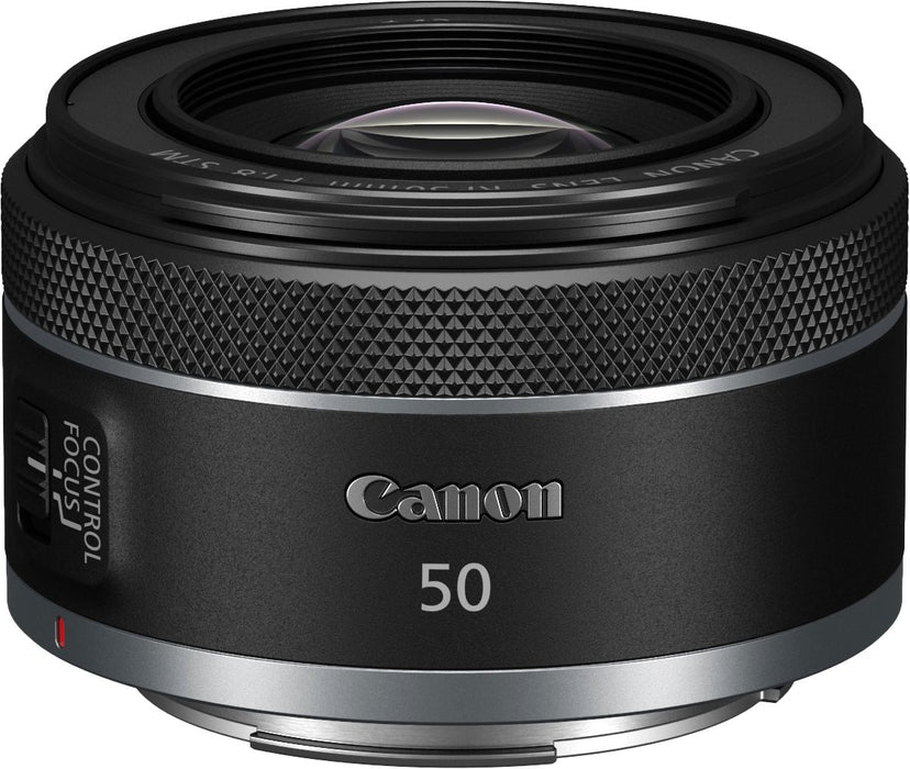 Canon - RF50mm F1.8 STM Standard Prime Lens for EOS R-Series Cameras - Black