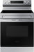 Samsung - 6.3 cu. ft. Freestanding Electric Range with Rapid Boil WiFi  Self Clean - Stainless Steel