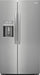 Frigidaire - Gallery 22.3 Cu. Ft. Side-by-Side Counter-Depth Refrigerator - Silver