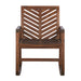 Walker Edison - Windsor Rocking Chair - Dark Brown