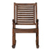 Walker Edison - Cypress Deep Seated Rocking Chair - Dark Brown