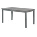 Walker Edison - Everest Acacia Wood Outdoor Dining Table - Gray Wash