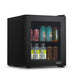 NewAir - 60 Can Freestanding Beverage Fridge with 5 Temperature Settings and Adjustable Shelves - Onyx Black