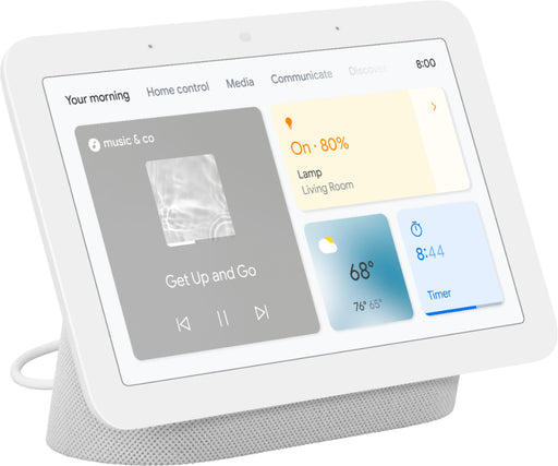 Nest Hub 7 Smart Display with Google Assistant (2nd Gen) - Chalk