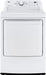 LG - 7.3 Cu. Ft. Electric Dryer with Sensor Dry - White