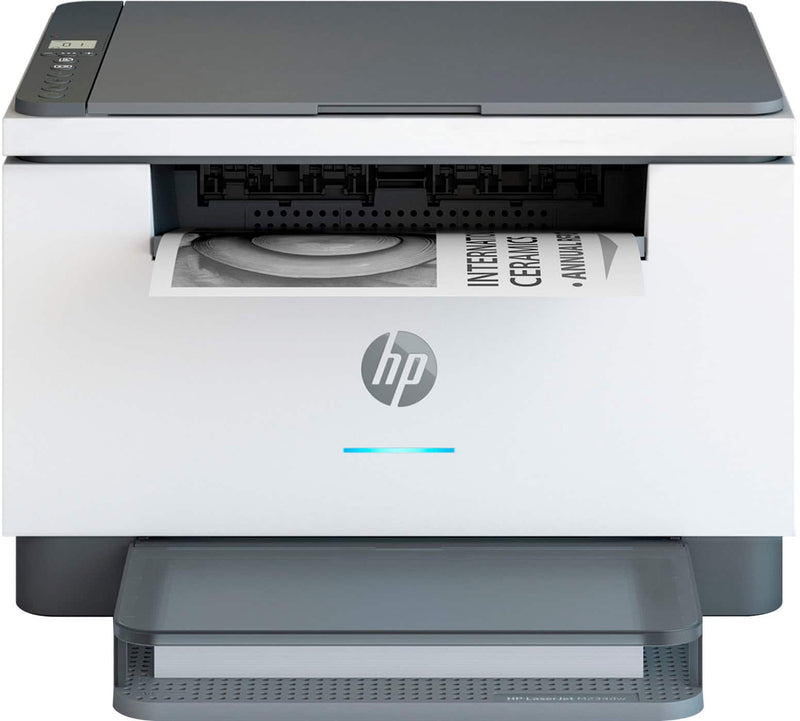 HP - LaserJet M234dw Wireless AI-Enabled Black-and-White Laser Printer - White  Slate