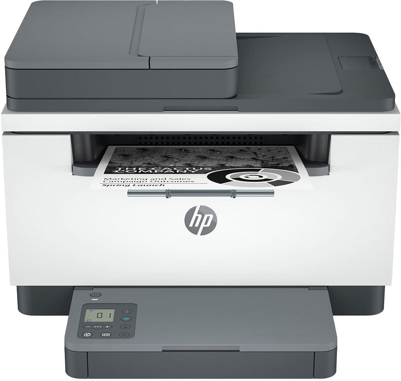 HP - LaserJet M234sdw Wireless AI-Enabled Black-and-White Laser Printer - White  Slate