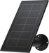 Arlo - Mounted Solar Panel Charger for Pro 5S 2K Pro 4 Pro 3 Floodlight Ultra 2 and Ultra Cameras - Black