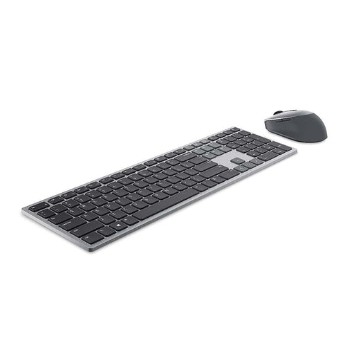 Dell - Premier KM7321W Ergonomic Full-size Wireless Scissor Keyboard and Mouse Bundle with Multi-Device Connectivity - Titan Gray