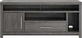 Insignia - Gaming TV Stand for Most TVs Up to 65" - Gray