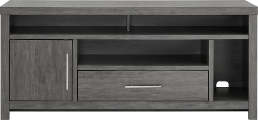 Insignia - Gaming TV Stand for Most TVs Up to 65" - Gray