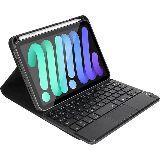 SaharaCase - Keyboard Folio Case for Apple iPad mini (6th Generation 2021) - Black