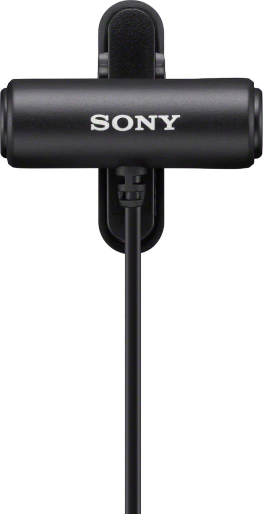 Sony - ECMLV1 Omnidirectional Lavalier Microphone with Compact Stereo