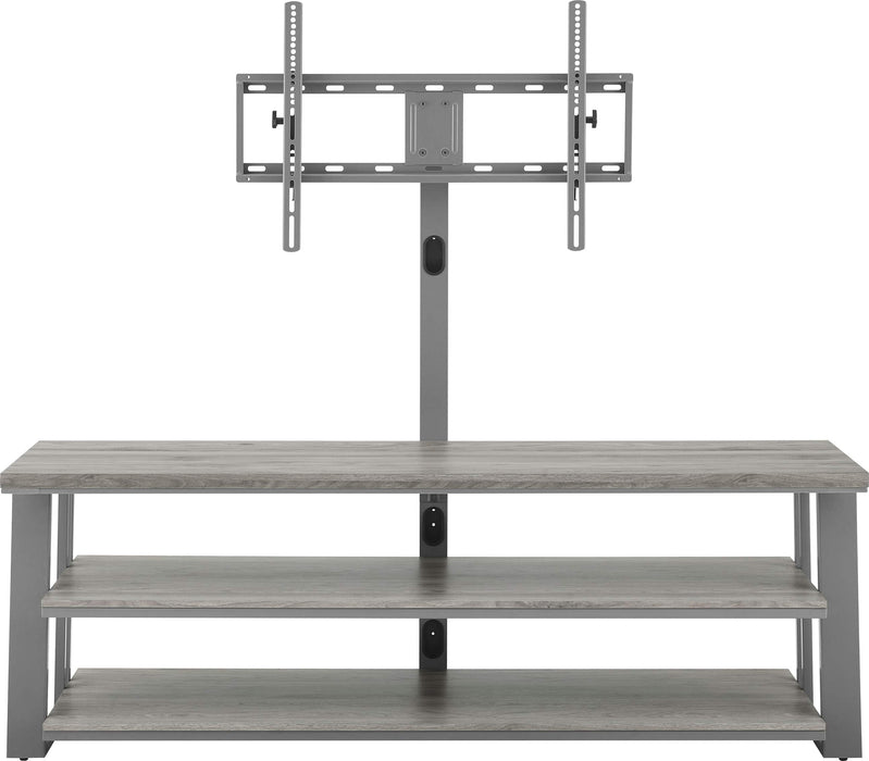 Insignia - TV Stand for Most Flat-Panel TVs Up to 75" - Gray