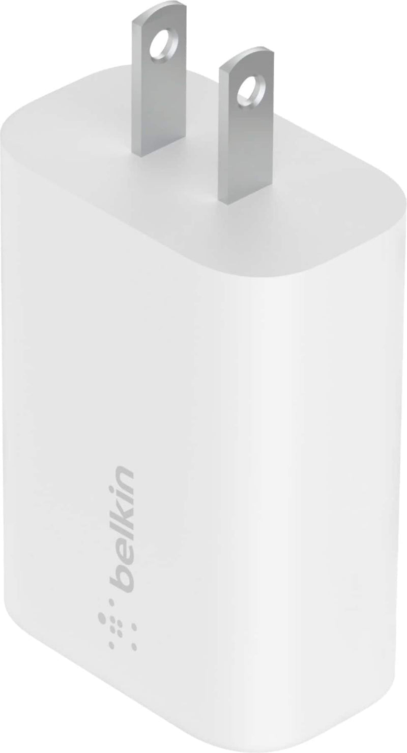 Belkin - USB-C PD 3.0 PPS Wall Charger 25W - White