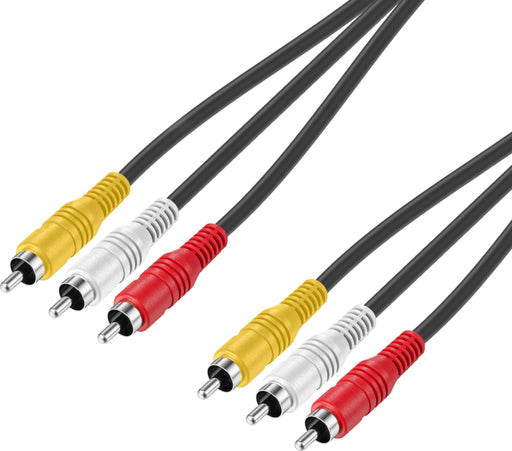 Best Buy essentials - 12' Composite A/V Cable - Black