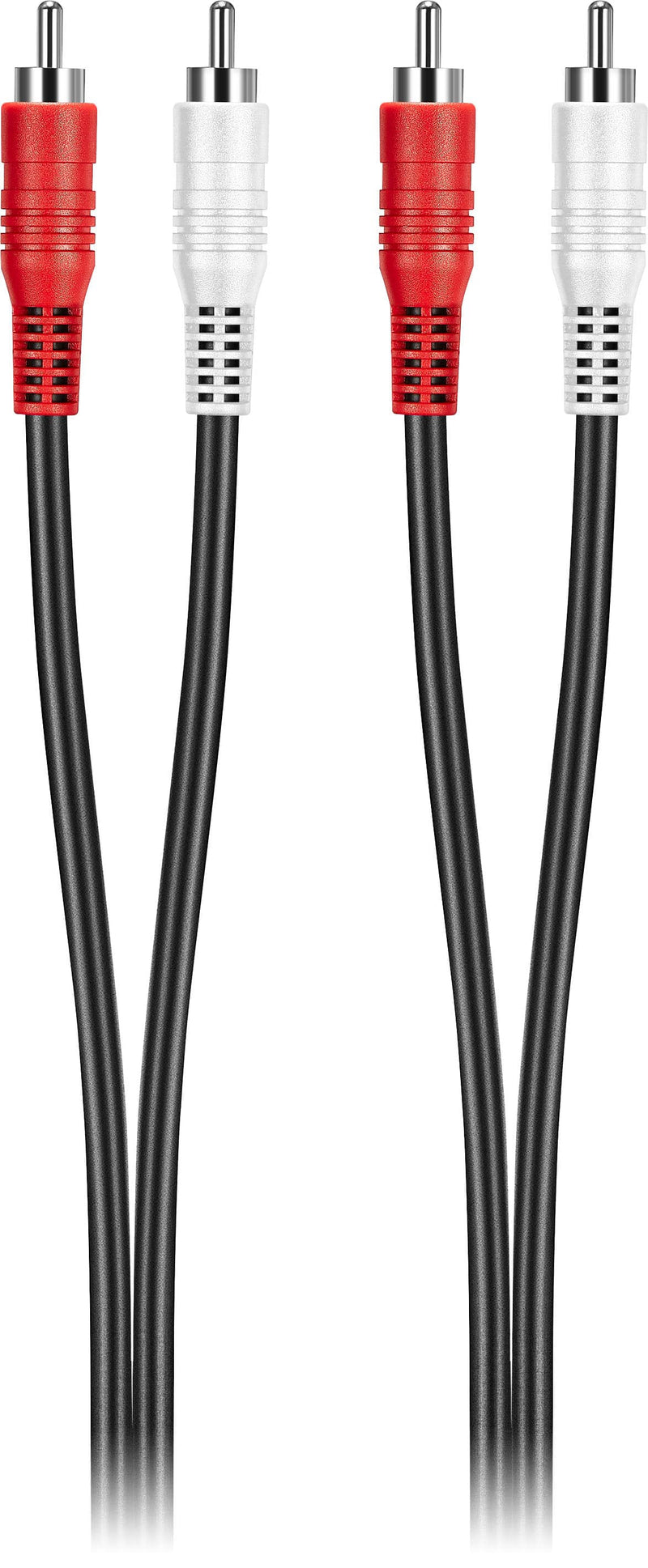 Best Buy essentials - 6' Stereo Audio RCA Cable - Black