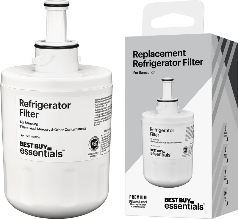 Best Buy essentials - NSF 42/53 Water Filter Replacement for Select Samsung Refrigerators - White