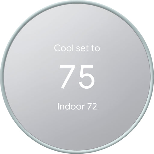 Google - Nest Smart Programmable Wifi Thermostat - Fog