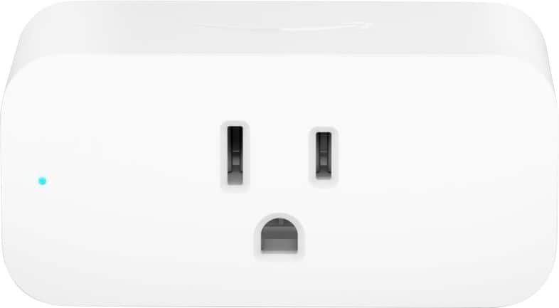 Amazon - Smart Plug Works with Alexa+ Simple Setup Endless Possibilities - White