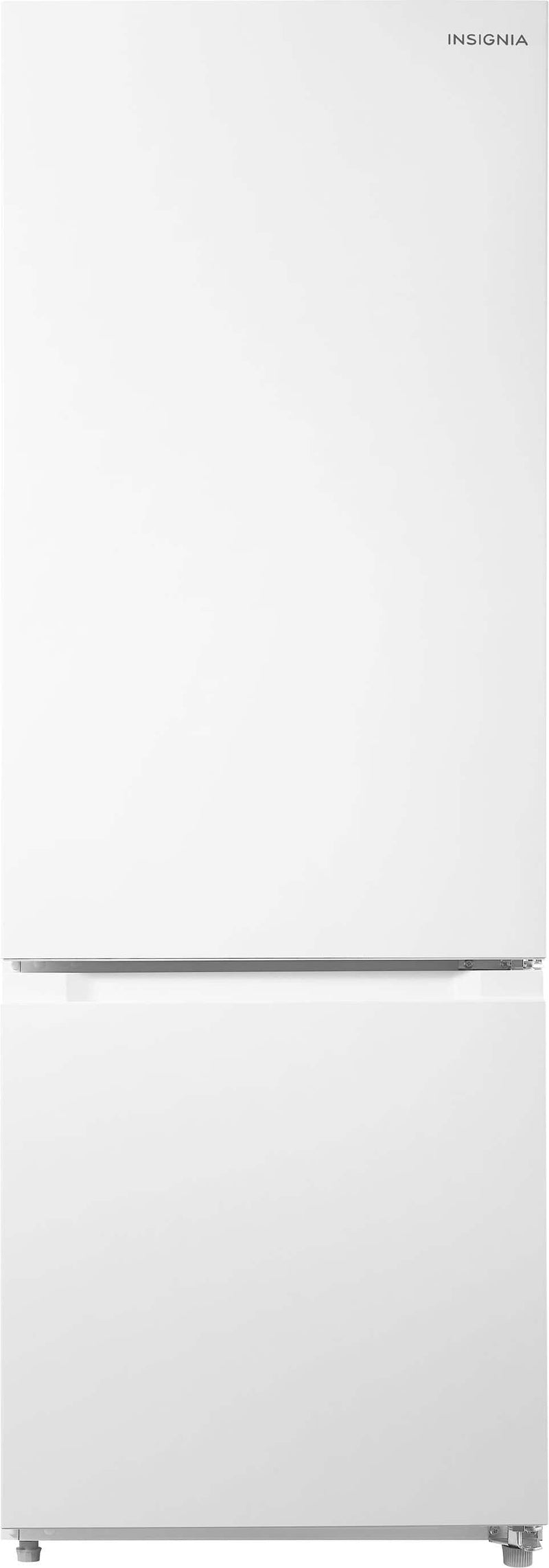 Insignia - 11.5 Cu. Ft. Bottom Mount Refrigerator with ENERGY STAR Certification - White